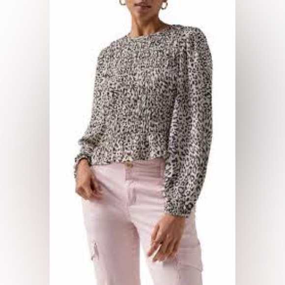 Sanctuary Tops - Sanctuary smocked blouse size large boho paisley